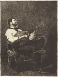 Guitarrista, 1861